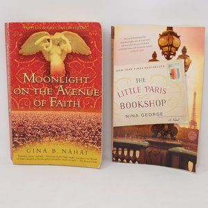 Fiction Books Little Paris Bookshop & Moonlight on the Avenue of Faith Papberbac